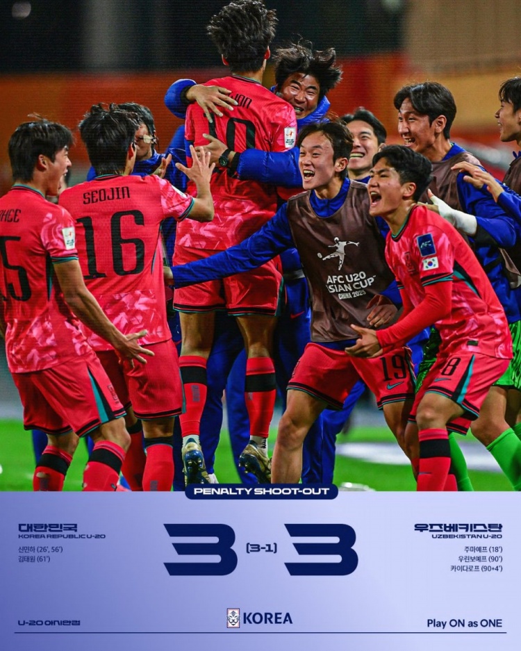  韓國(guó)U20門將：對(duì)撲點(diǎn)很有信心，訓(xùn)練中一度10次射門撲出8次
